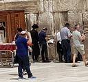 Men's site of the Wailing Wall.